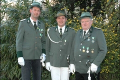 Hauptleute 2., 1., und 3. Kpn. v. links