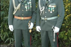 Oberst und Major v. links